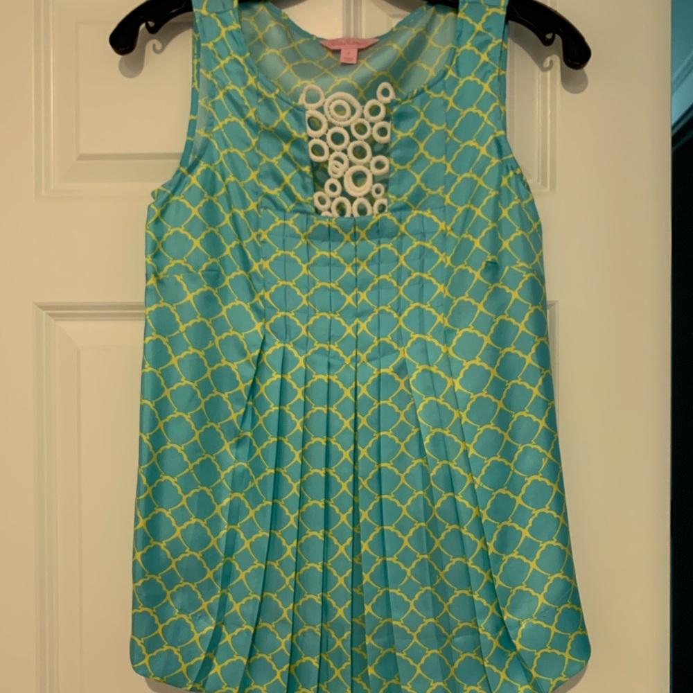 Lilly Pulitzer silk top